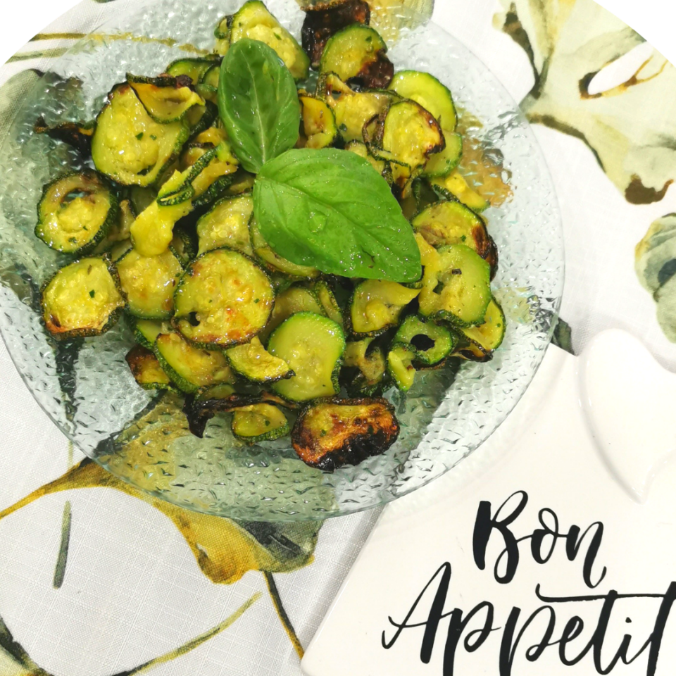 ZUCCHINE ALLA SCAPECE NELLA FRIGGITRICE AD ARIA - L'angolo di Serenella