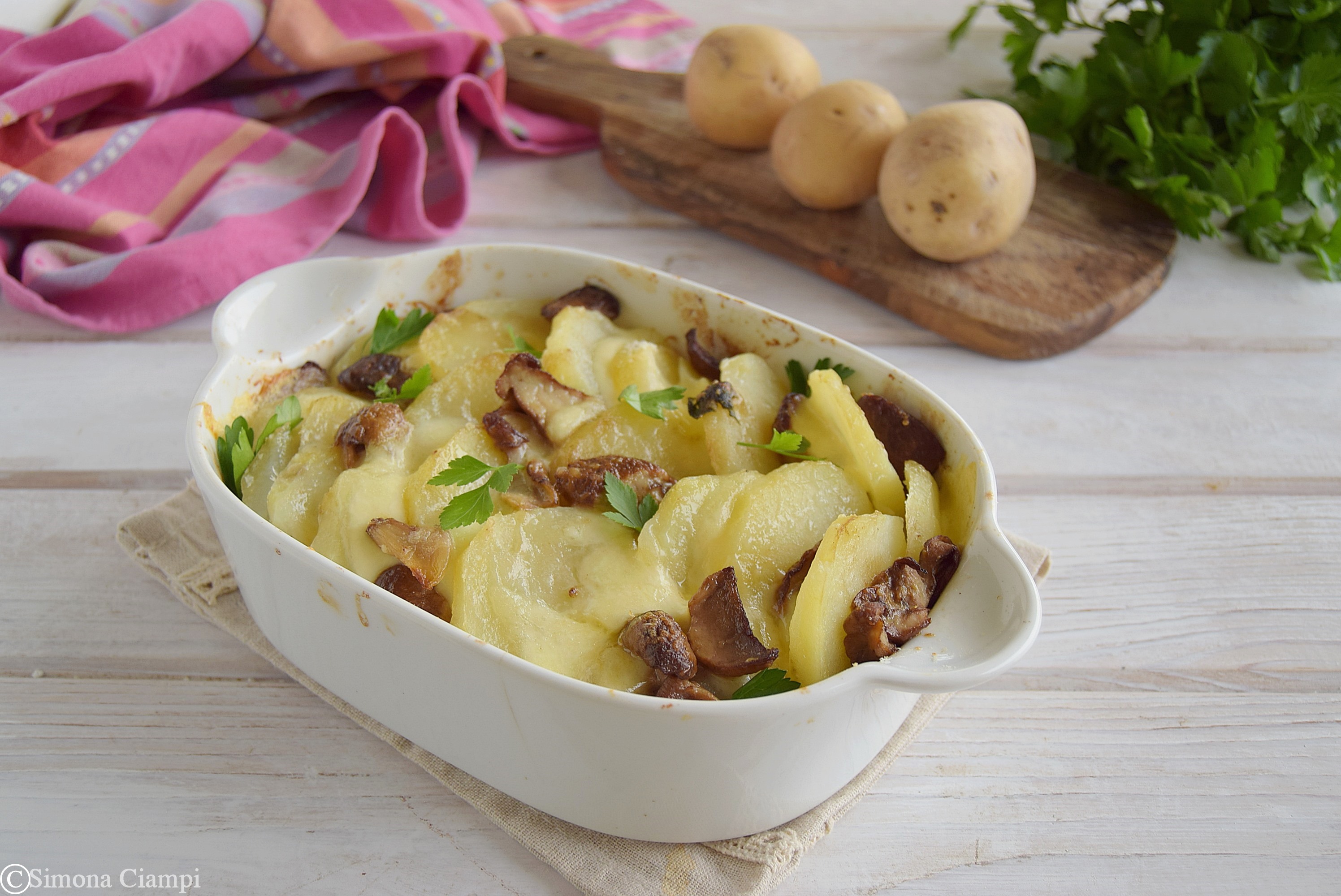 Pasticcio di patate e funghi goloso Lapasticceramatta