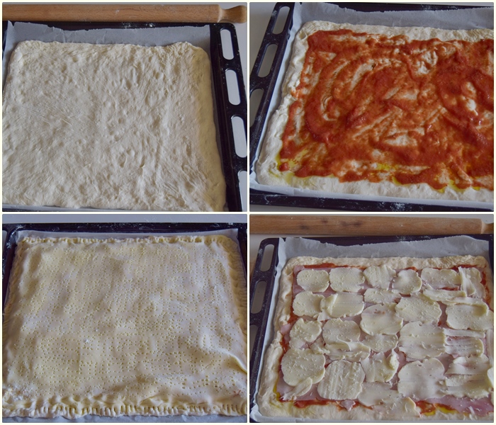 Pizza parigina-ricetta napoletana