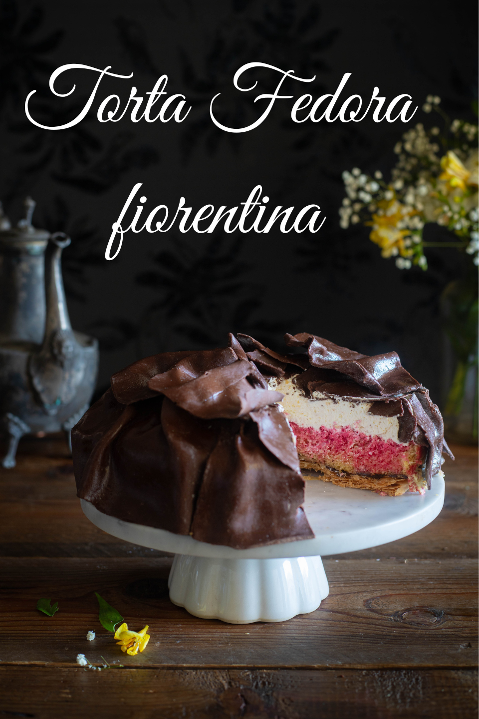 Torta Fedora ricetta tradizionale fiorentina