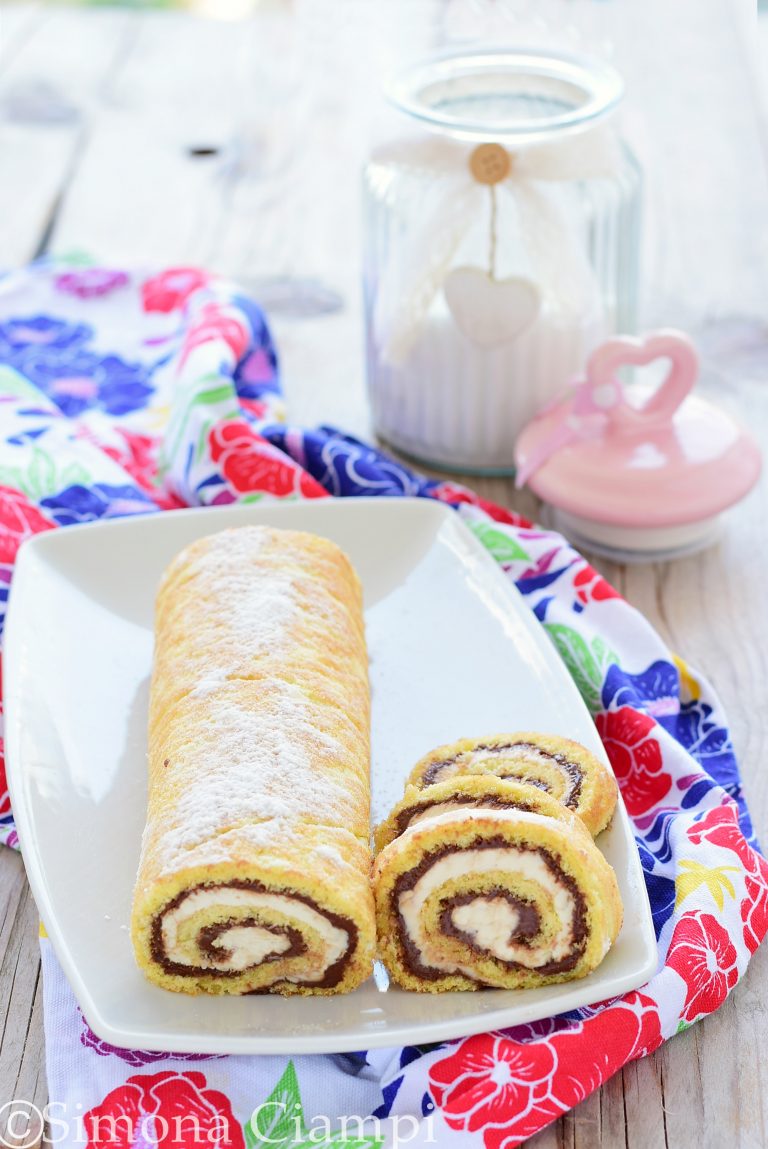 Ricetta rotolo alla Nutella e mascarpone | Lapasticceramatta