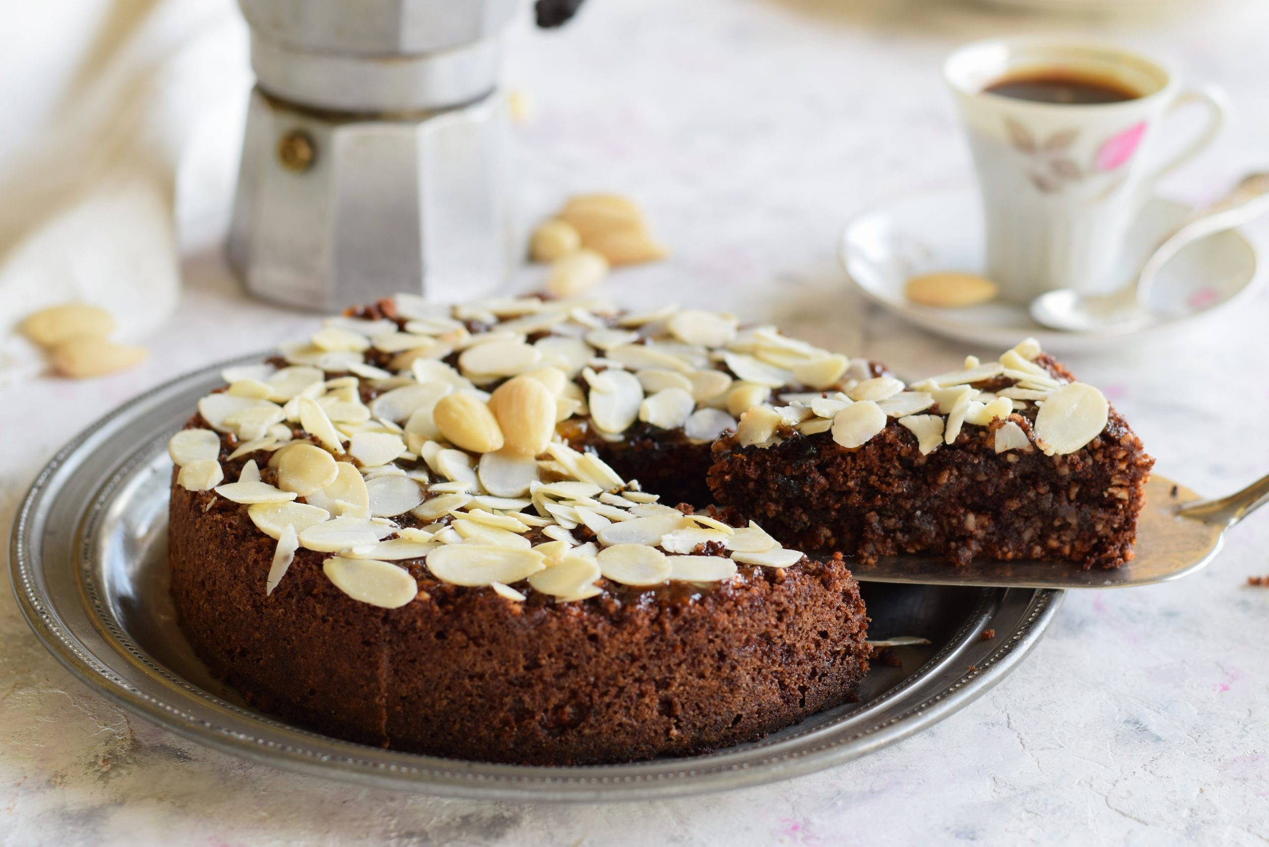 Torta Caprese Al Cioccolato E Mandorle Senza Farina | Lapasticceramatta