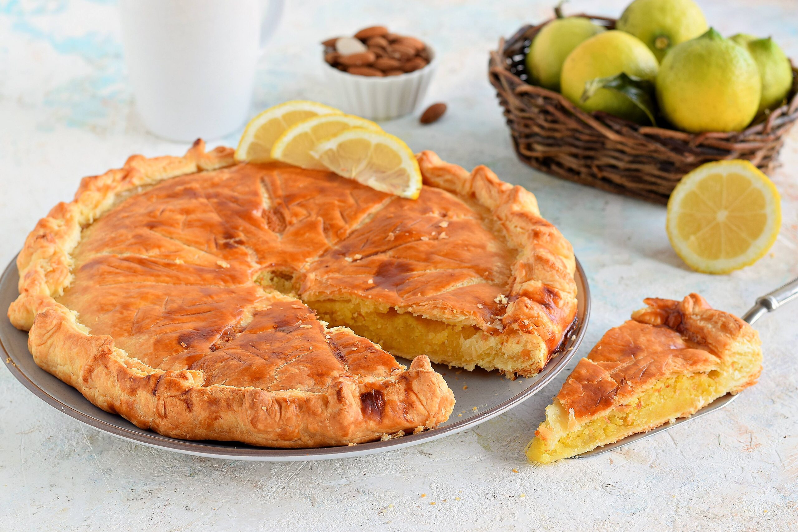 Ricetta galette des rois al limone-torta dei re al limone ...