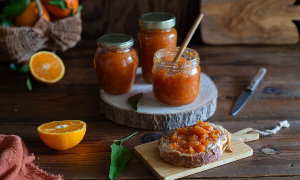 Marmellata di arance con la buccia con il mio trucco