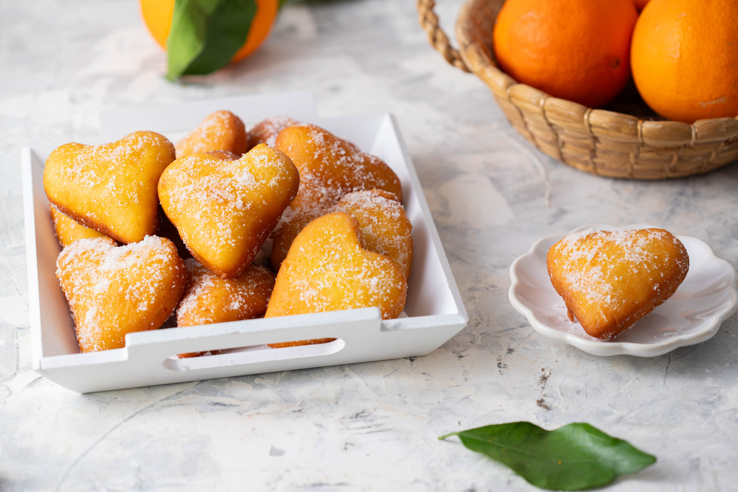 Cuor d'arancia-soffici dolci lievitati