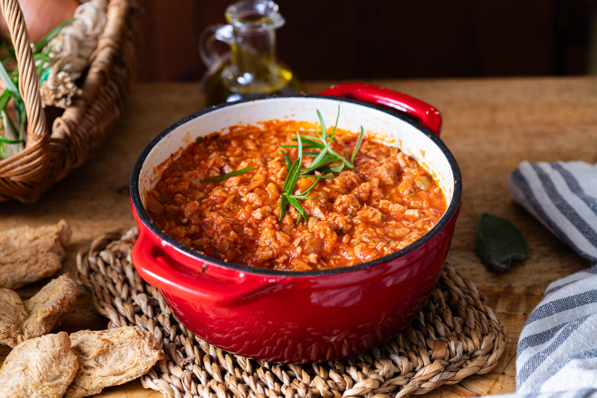 Ragù di soia vegan