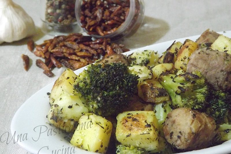 Broccoli e Patate con Polpette