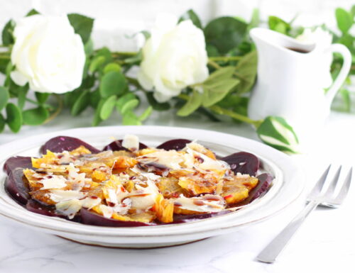 Insalata di rape rosse e arance