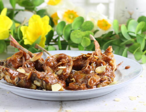 Scaloppine di abbacchio al marsala e mandorle