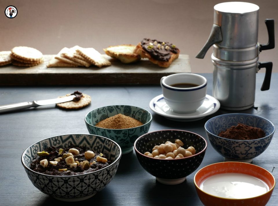 Hummus di ceci al cioccolato