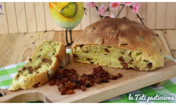 Panina gialla con uvetta – ricetta tradizionale toscana