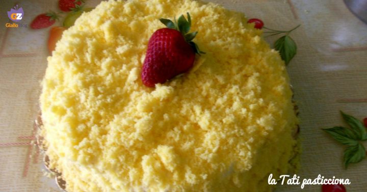torta mimosa classica IMMAGINE IN EVIDENZA torta mimosa classica IMMAGINE IN EVIDENZA