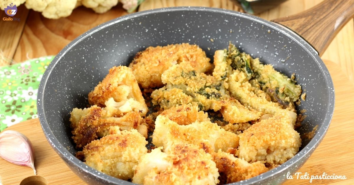cavolfiore croccante in padella I I E