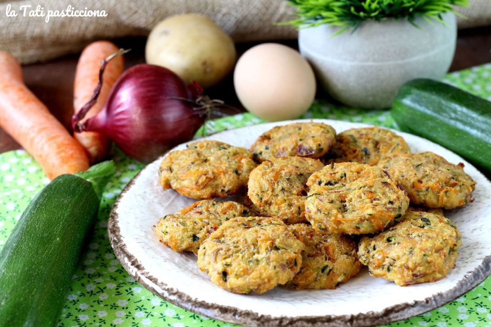 FRITTELLE DI VERDURE IN FORNO FOTO BLOG 1