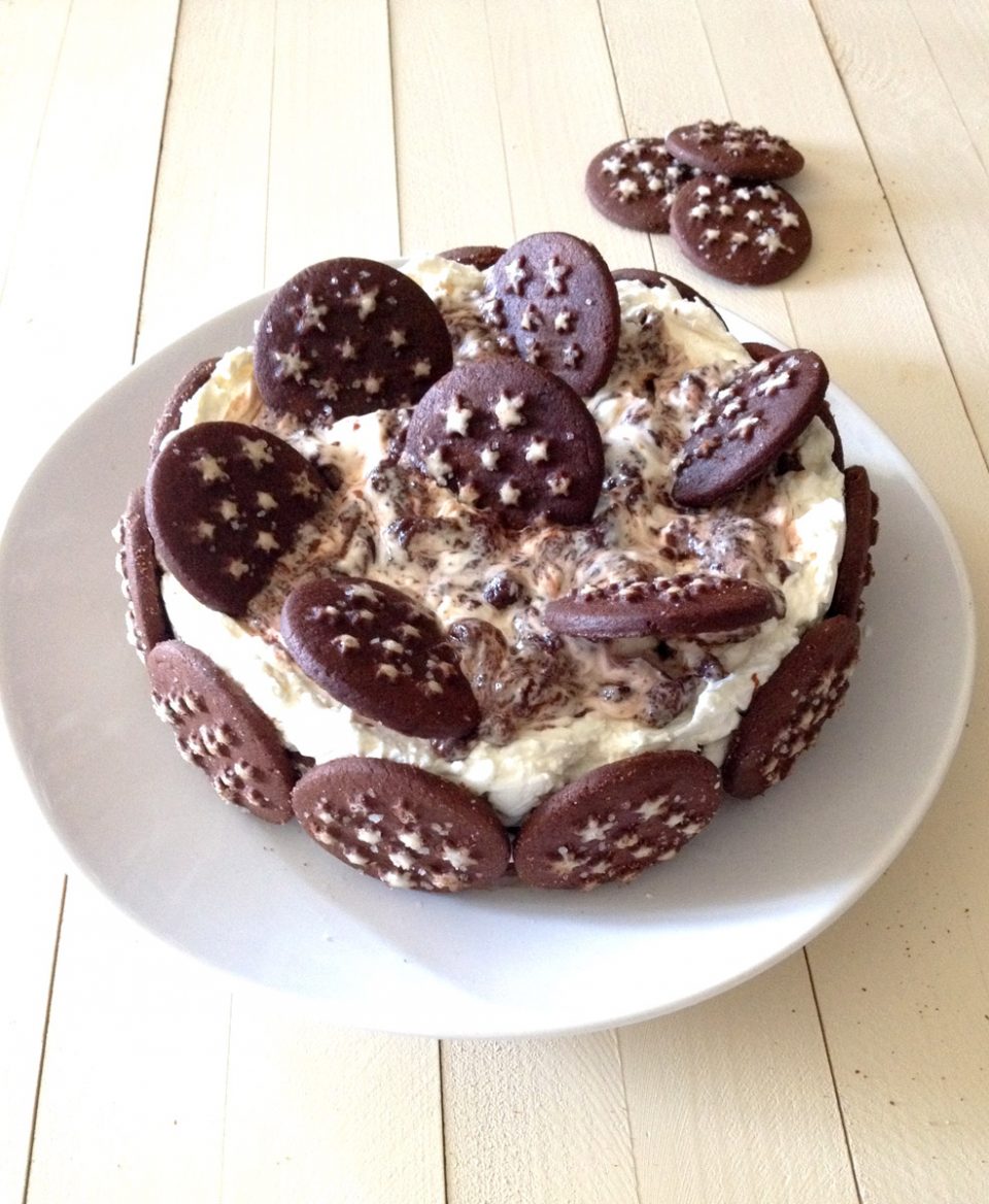 Torta Pan Di Stelle Con Mascarpone - La Tavola Di Gio