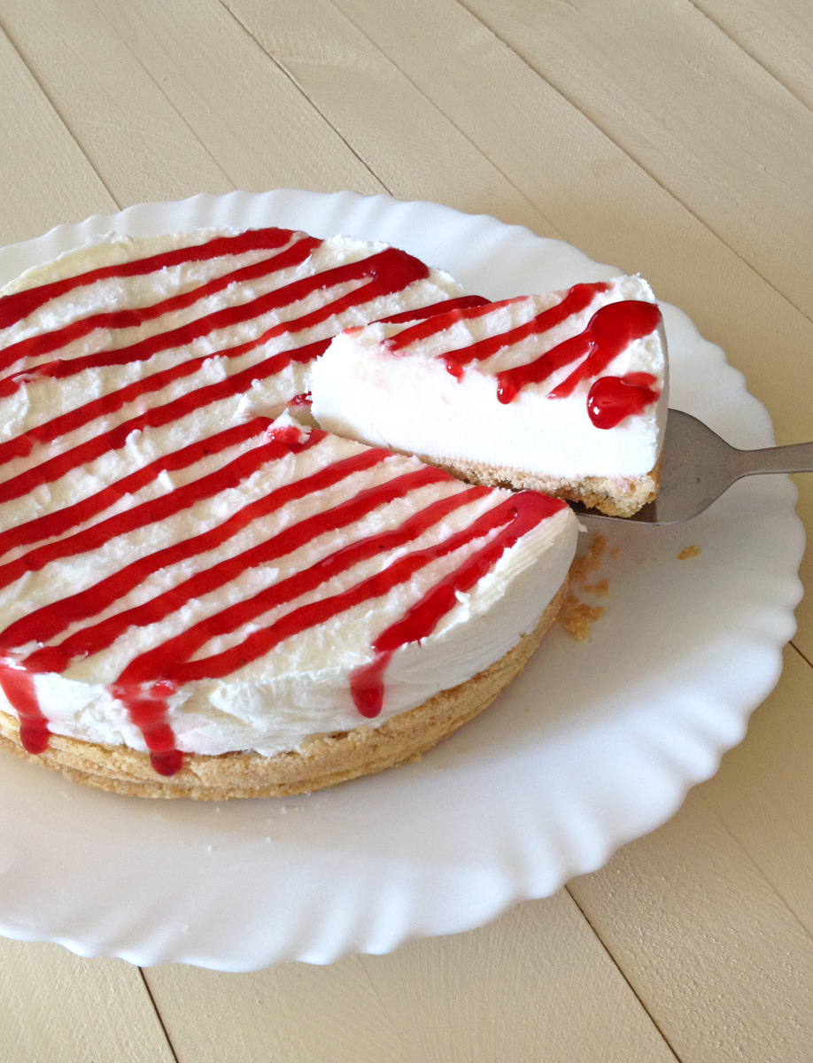 Cheesecake allo yogurt greco ricetta base - La tavola di Gio