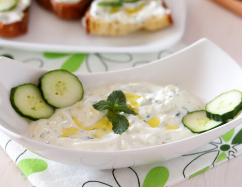 Salsa Tzatziki allo yogurt greco