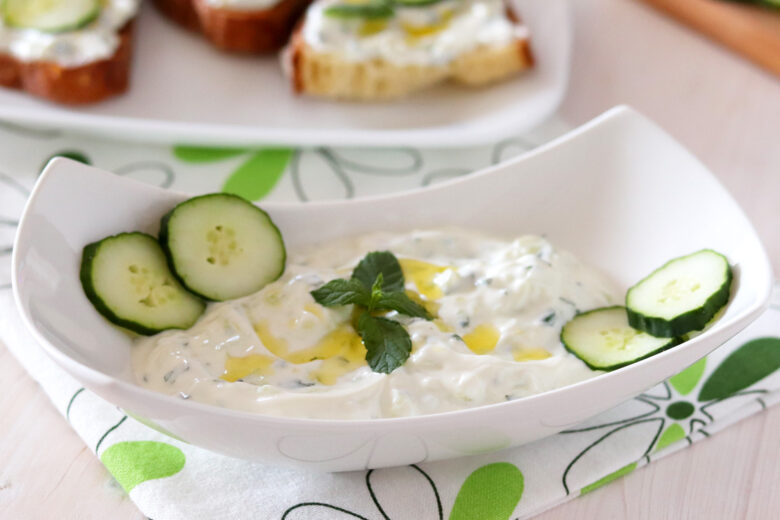 Salsa Tzatziki allo yogurt greco
