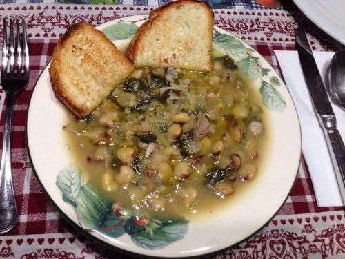 Zuppa di Cicerchie,ricetta marchigiana