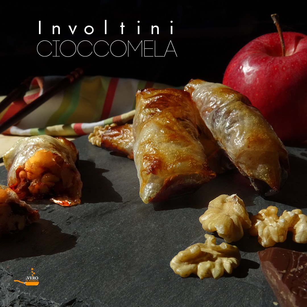 Involtini dolci di carta di riso con crema alla ricotta, ricetta