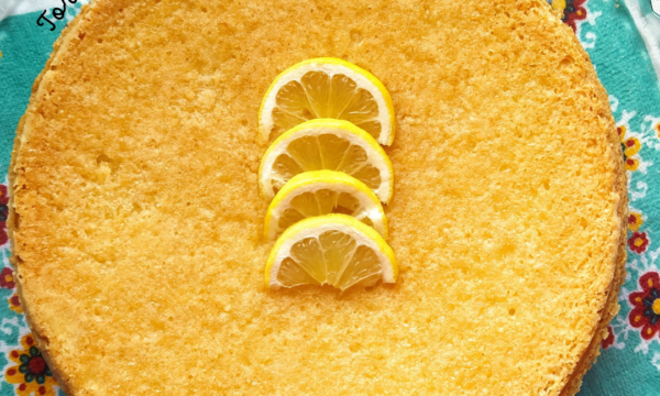 Torta Caprese al Limone senza burro