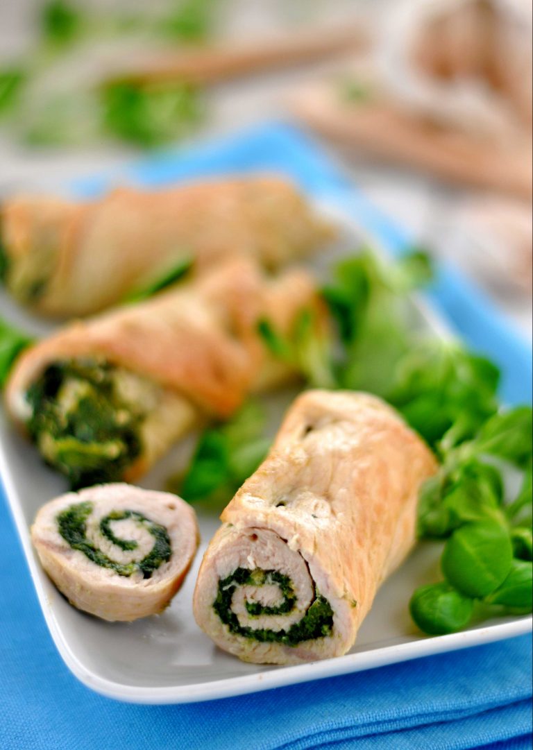 Involtini Di Pollo Con Spinaci