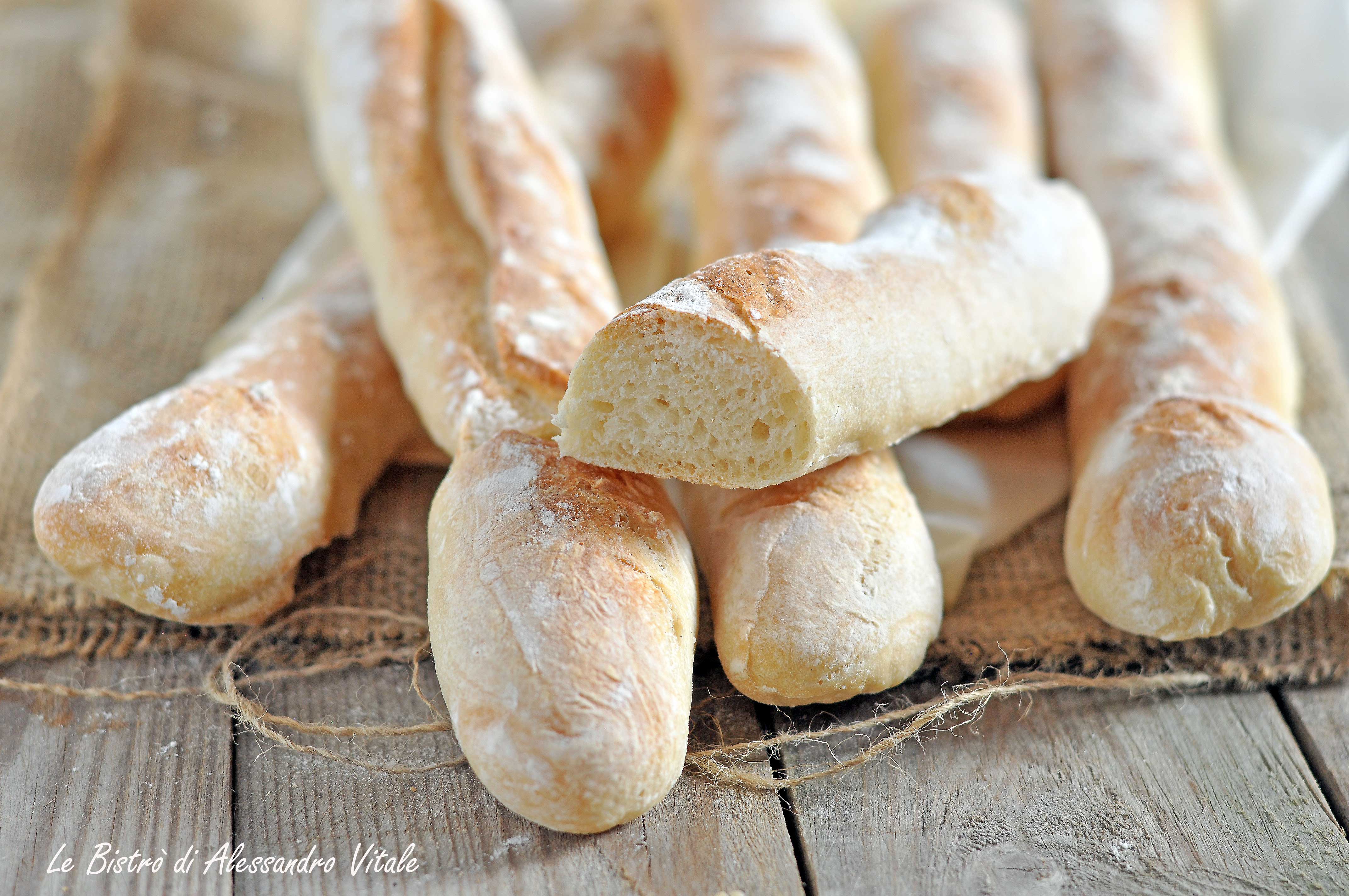 Baguette francese, ricetta passo passo fotografico