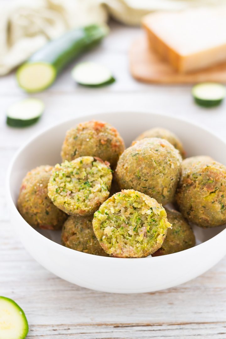 Polpette di pane con zucchine e prosciutto cotto, semplici ...