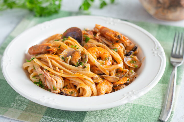 Linguine alla pescatora