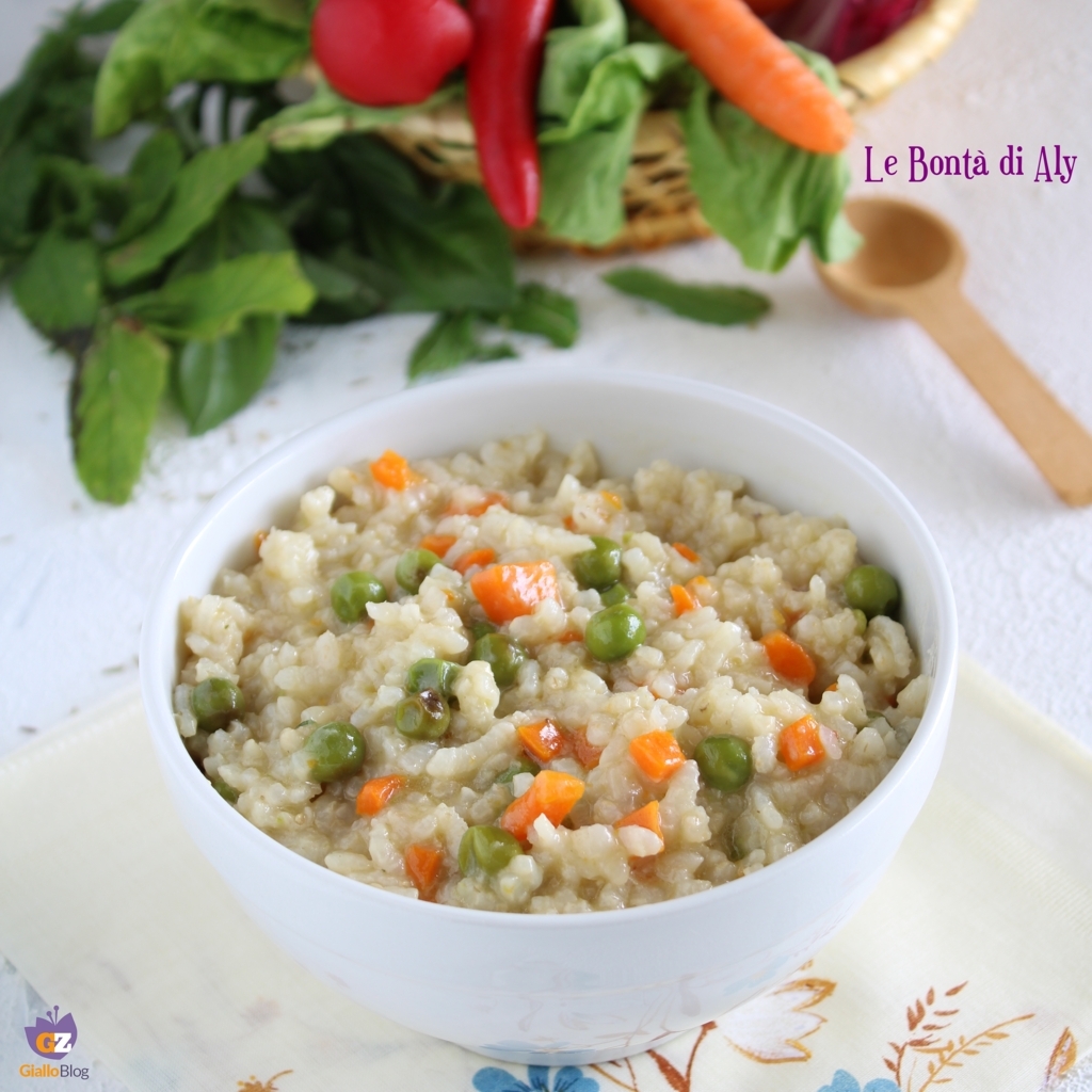 (FILEminimizer) Risotto con carote e piselli