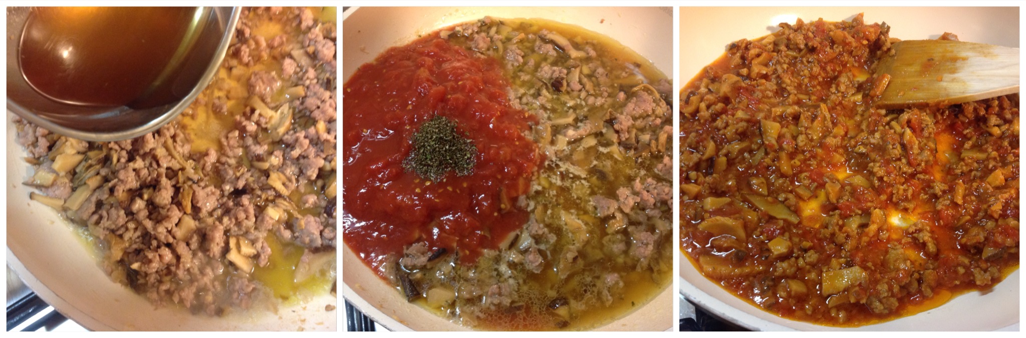 SUGO CON SALSICCIA E FUNGHI PORCINI SECCHI Il Leccapentole...e le sue