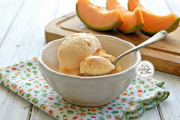 gelato al melone fatto in casa