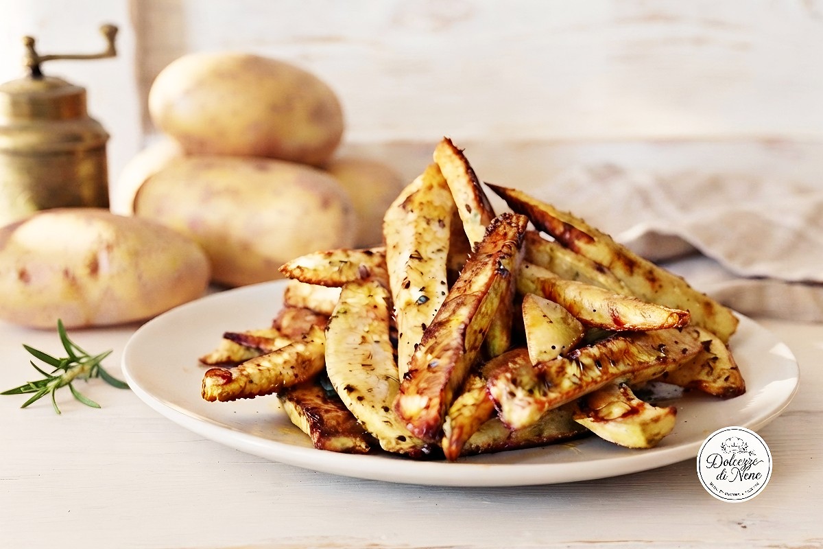 Patate al forno saporite
