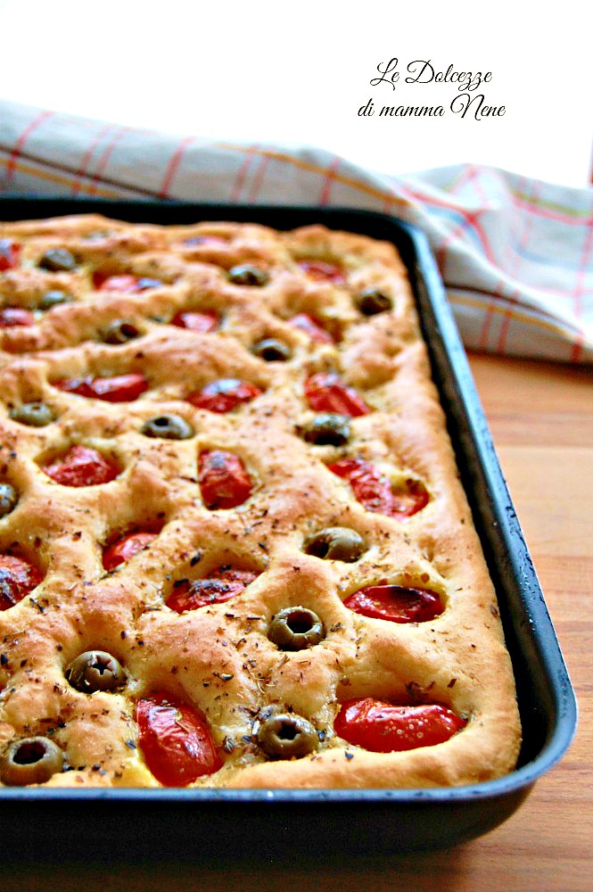 FOCACCIA BARESE Ricetta con Bimby ma anche senza