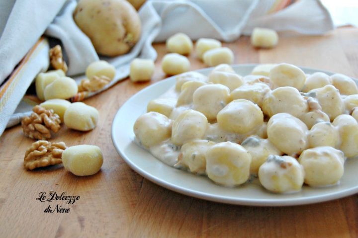 gnocchi gorgonzola e noci