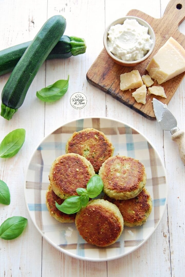 Polpette di ricotta e zucchine