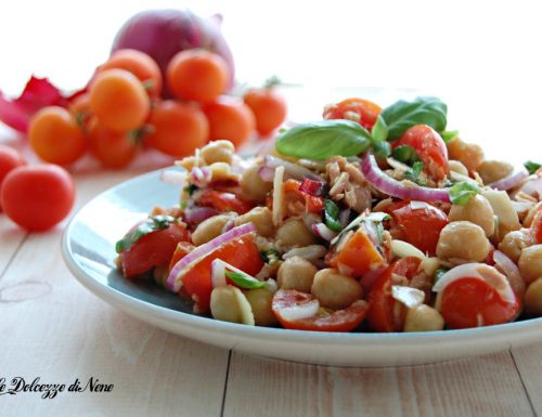 INSALATA DI CECI CON TONNO