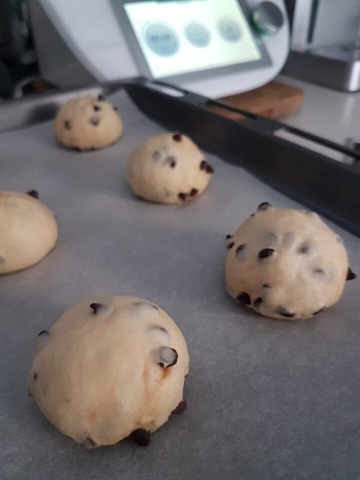 panini con gocce di cioccolato