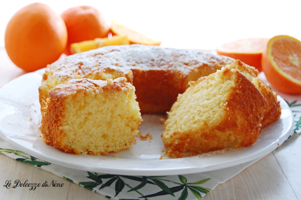 ciambella alla spremuta d'arancia