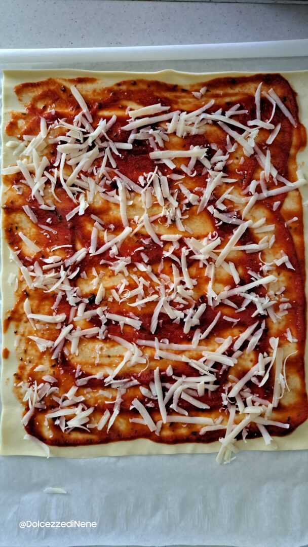 Colomba salata di pasta sfoglia