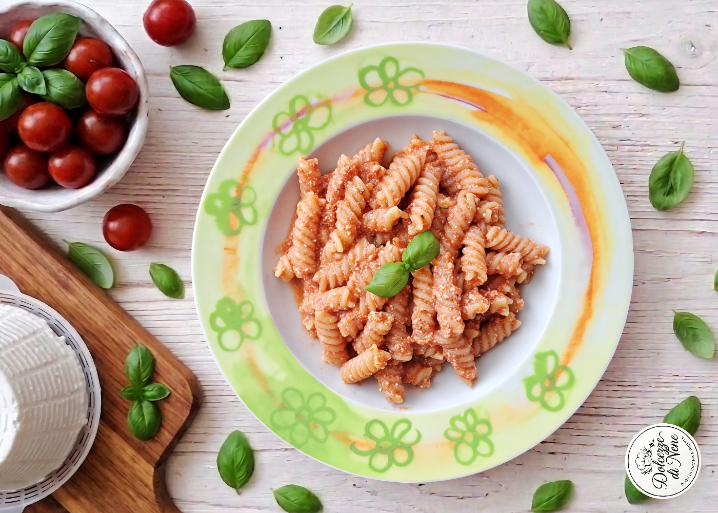 Pasta con Ricotta e Pomodoro