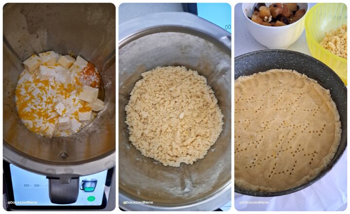 Torta sbriciolata al gusto strudel