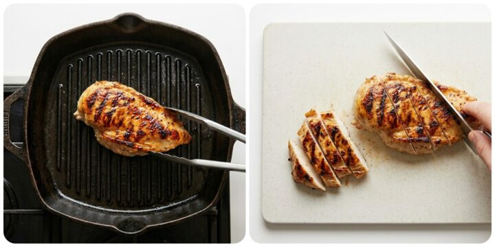 Insalata fredda di pollo e verdure