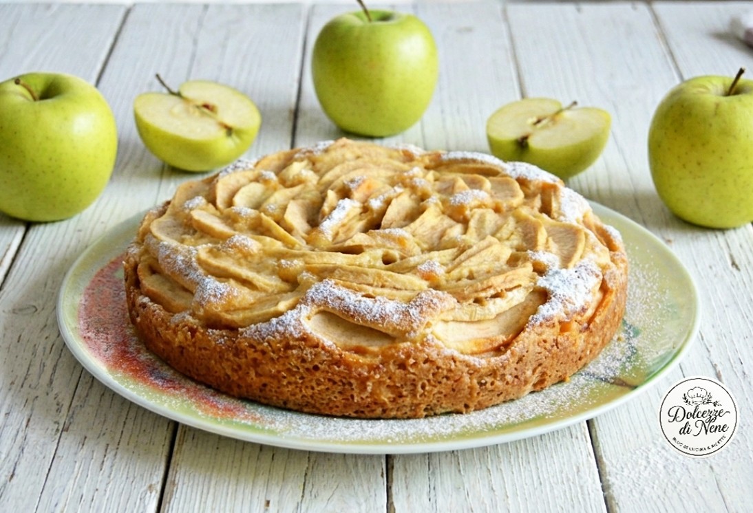 torta di mele senza lattosio