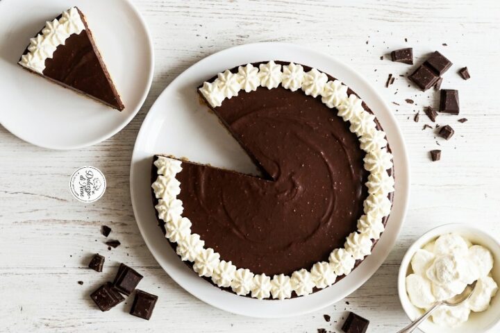 cheesecake al cioccolato senza cottura