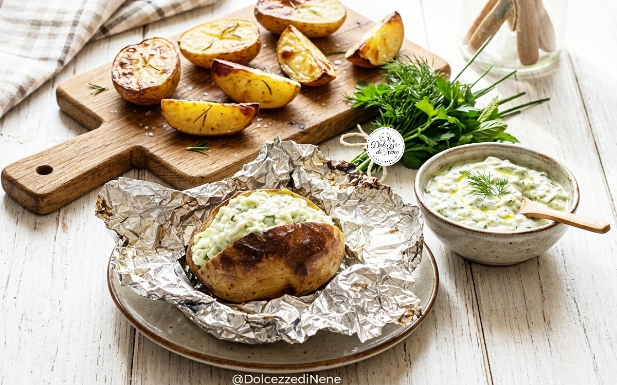 patate al cartoccio sulla brace