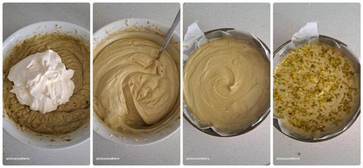 cheesecake al pistacchio