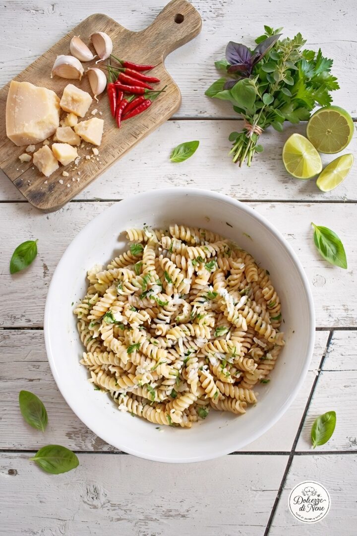 pasta fredda agli aromi