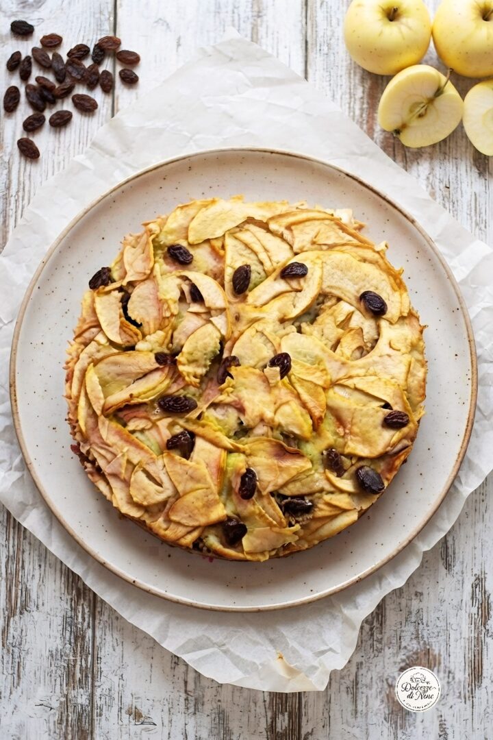 TORTA DI MELE INVISIBILE (gâteau invisible)