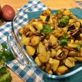 contorno patate e funghi